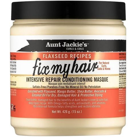 Aunt Jackie's - Flaxseed - Fix My Hair Masque - 426 gr.