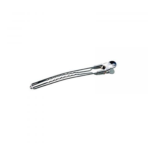 Comair - Chrome Clips 12.5 cm - 10 Pieces