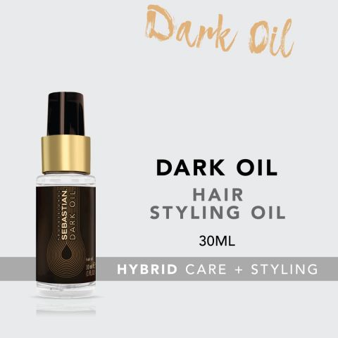 Sebastian Professional - Dark Oil Hair Oil - 30 ml Travelsize