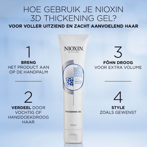 Nioxin - 3D Styling - Thickening Gel - 150 ml