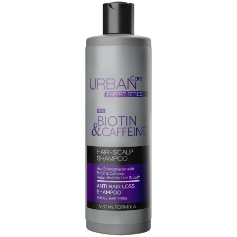 Urban Care - Expert Biotin & Caffeine Shampoo - 350 ml