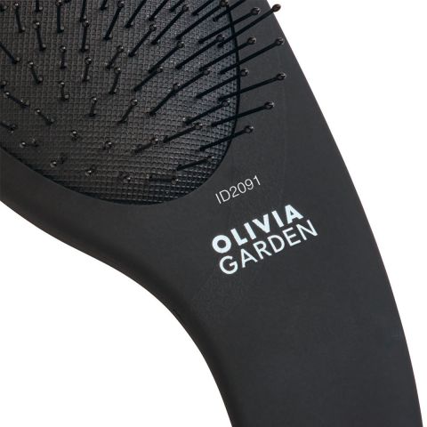 Olivia Garden - Curve Nylon Bristles - Matt Black