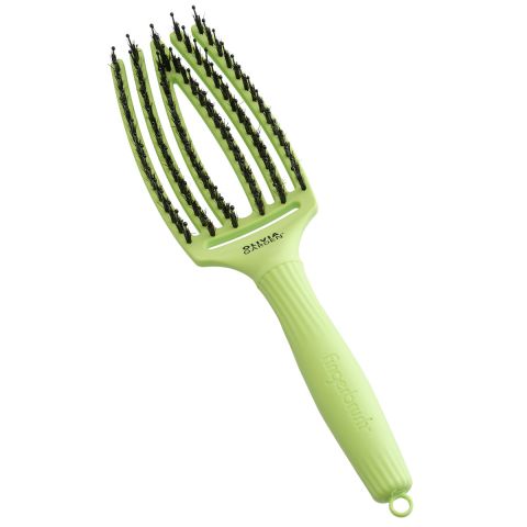 Olivia Garden - FingerBrush Boar&Nylon - Green Pistachio