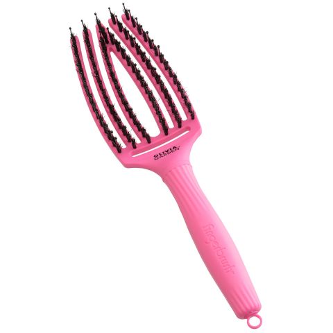 Olivia Garden - FingerBrush Boar&Nylon - Pink Granita