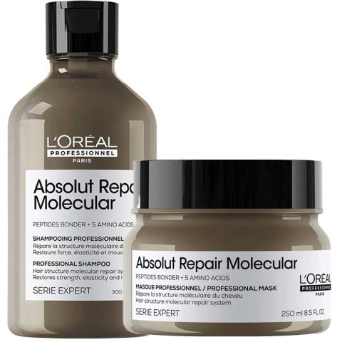 L'Oréal Professionnel - Absolut Repair Molecular Shampoo + Mask - Kit