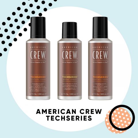 American Crew - Tech Series - Texture Foam - 200 ml