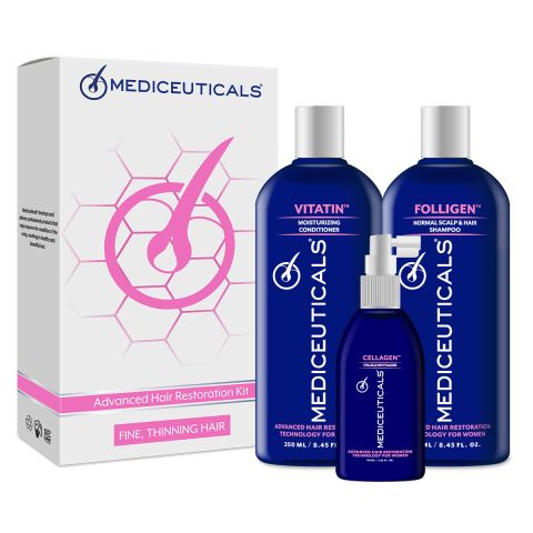 Mediceuticals - Hair Restoration Kit for Women - Fine