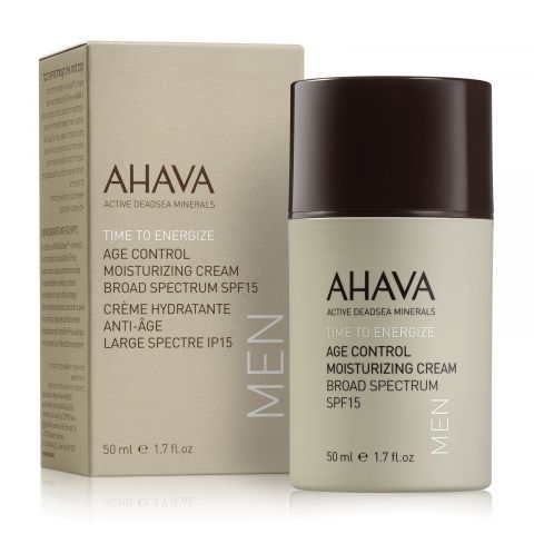 AHAVA - Men Age Control Moisturizing Cream SPF15 - 50 ml