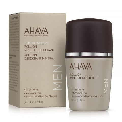 AHAVA - Men Roll-On Mineral Deodorant - 50 ml