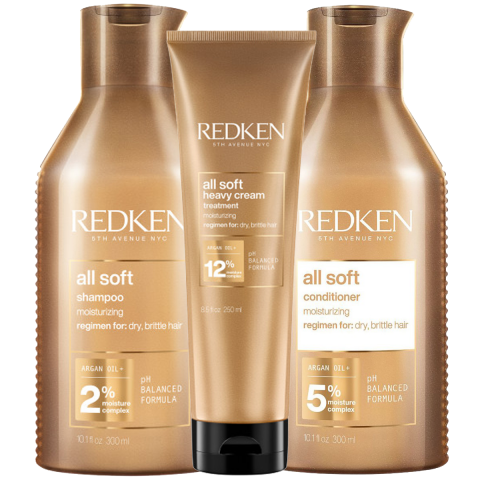 Redken - All Soft - Shampoo + Conditioner + Mask -. Kit