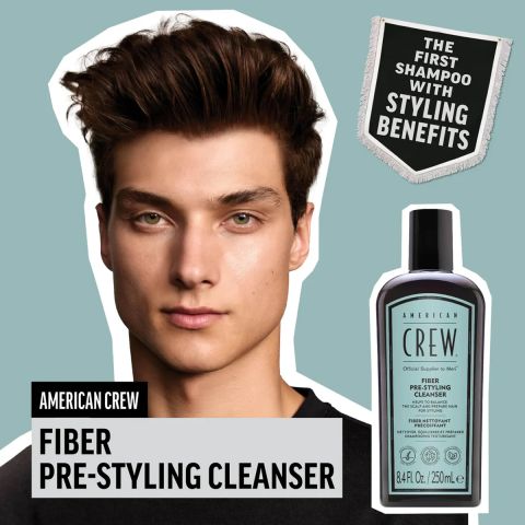 American Crew - Fiber Shampoo - 250 ml