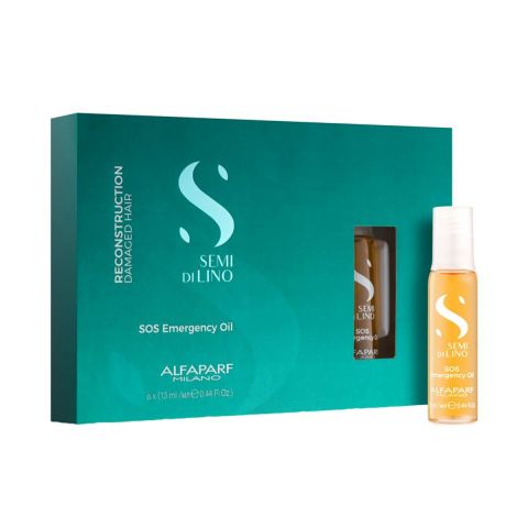 Alfaparf - Semi Di Lino - Reconstruction - SOS Emergency Oil - 6x13 ml