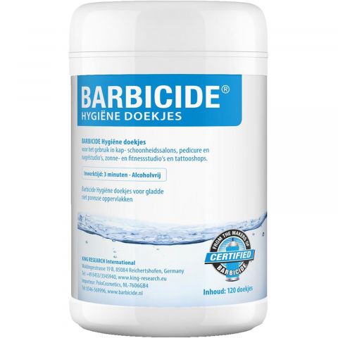 Barbicide - Hygiene Wipes - 120 Wipes