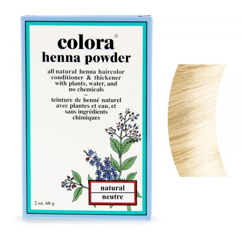 Colora Henna - Coloring powder - Neutral - 60 gr