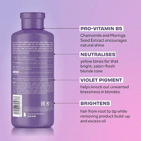 Lee Stafford - Blondes Purple - Toning Shampoo - 250 ml