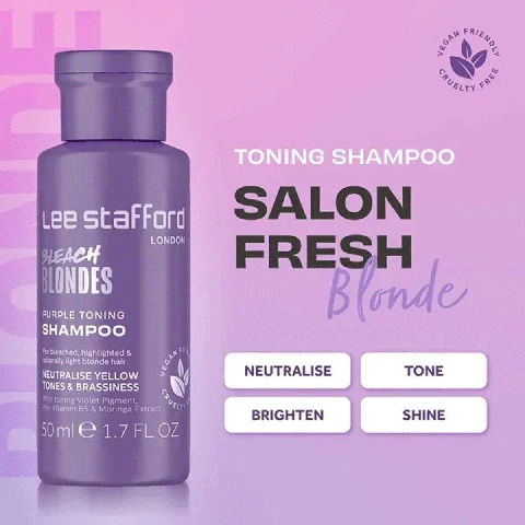 Lee Stafford - Blondes Purple - Toning Shampoo - 250 ml