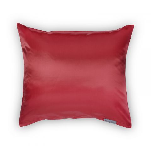 Beauty Pillow - Satin Pillowcase - Red - 60x70 cm