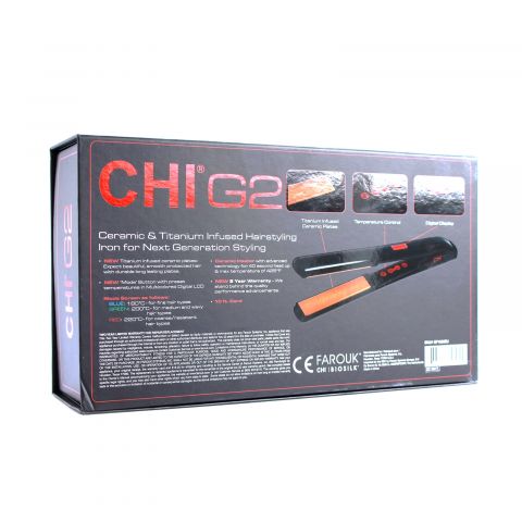 CHI - G2 Ceramic & Titanium - Straightener - Auto Shut-Off