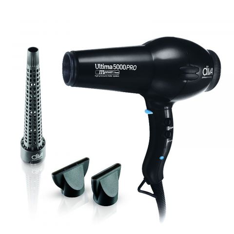 Diva Professional Styling - Ultima 5000 Pro Hairdryer - Black