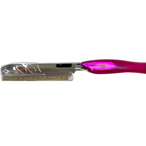 Feather - Styling Razor - Fuchsia Pink