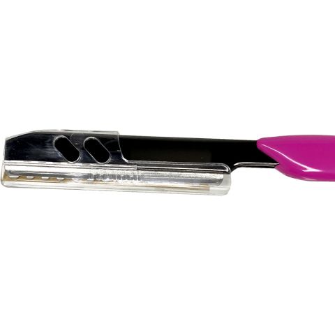 Feather - Styling Razor - Titanium Pink