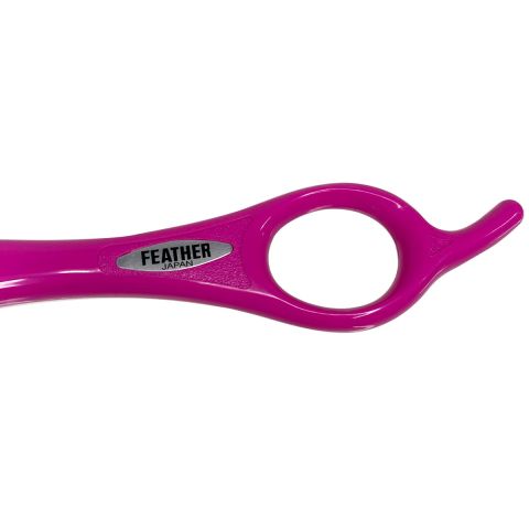 Feather - Styling Razor - Titanium Pink