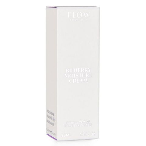 Flow - Bilberry Moisture Cream - Face Cream - 30 ml