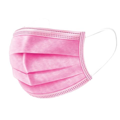 ibp - Disposable Mouth Masks 3-Layer - Pink - 50 pieces