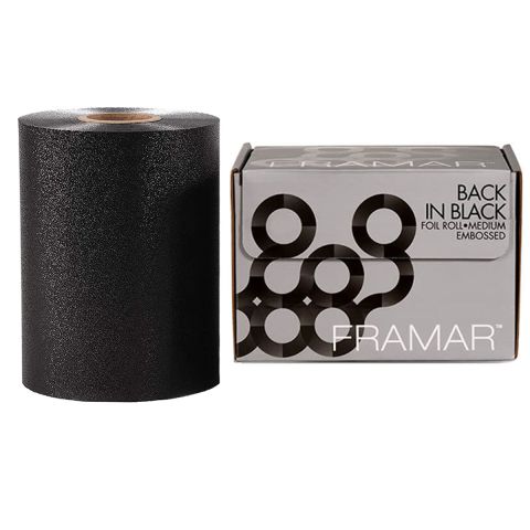 Framar - Back In Black Hair Dye Foil Embossed Medium - 98 m