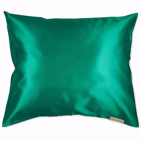 Beauty Pillow - Satin Pillowcase - Forest Green - 60 x 70 cm