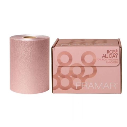 Framar - Rose Gold Hair Dye Foil Embossed Medium - 98 m