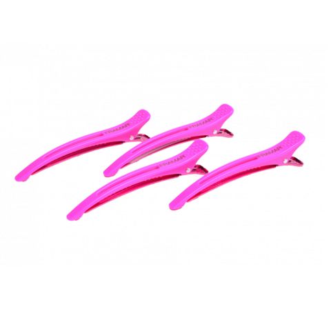 Framar - Super Sectioners Hair Clips - Pink 4 pcs.