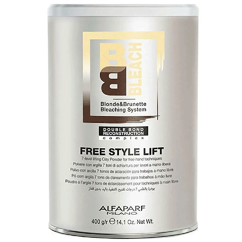 Alfaparf - BB Bleach - Free Style Lift - 7-Level Lifting Clay Powder for Free-Hand Techniques - 400 gr.