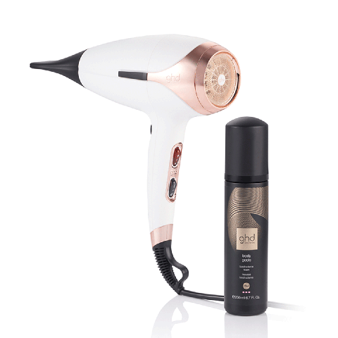 ghd - helios Hairdryer White