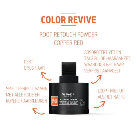 Goldwell - DS - Color Revive - Root Retouch Powder - Copper Red