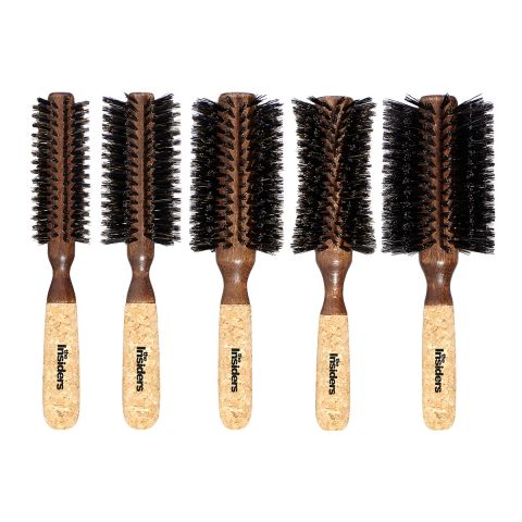 The Insiders - Natural Large Round Concave Brush