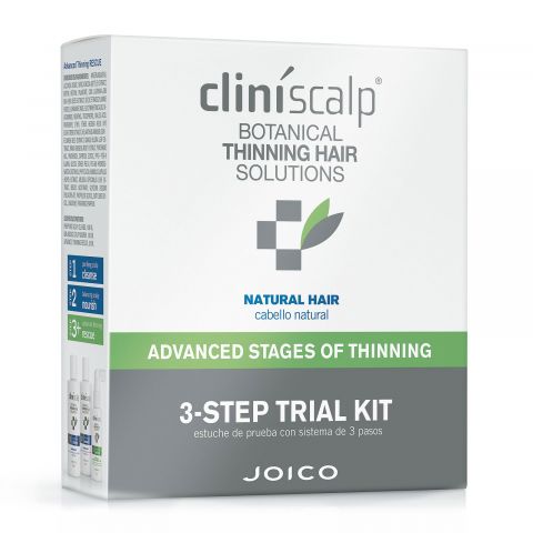 Joico - Cliniscalp - 3 Step Trial Kit for Advanced Stages - Natural Hair - 250 ml