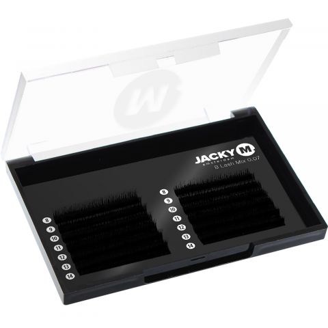 Jacky M. - C Lash - 0.07 mm - 8 mm - 10 Strokes