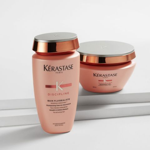 Kérastase - Discipline - Bain Fluidealiste - Shampoo for Frizzy and Curly Hair Sulfate Free