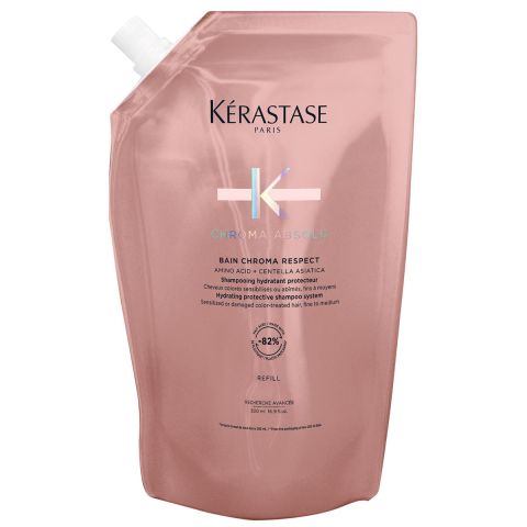 Kérastase - Chroma Absolu Bain Chroma Respect Shampoo Refill for color-treated hair - 500 ml