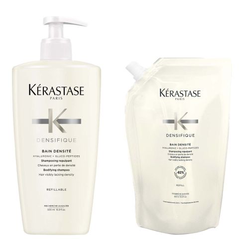 Kérastase - Densifique Bain Densité Shampoo 500 ml + Refill Shampoo 500 ml - Set