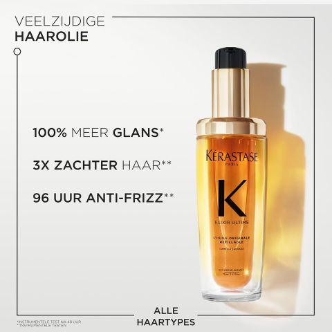 Kérastase - Elixir Ultime L'Huile Originale Refillable Hair Oil 75 ml + 30 ml Kit