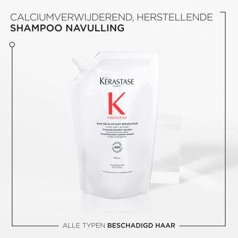 Kérastase - Première Bain Décalcifiant Shampoo + Refill Shampoo for damaged hair - Kit 