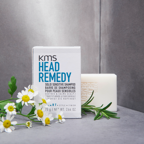 KMS - Head Remedy - Sensitive - Solid Shampoo Bar - 75 gr.