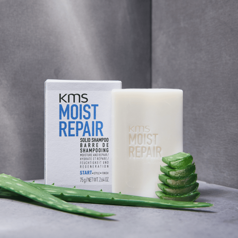 KMS - Moist Repair - Solid Shampoo Bar - 75 gr