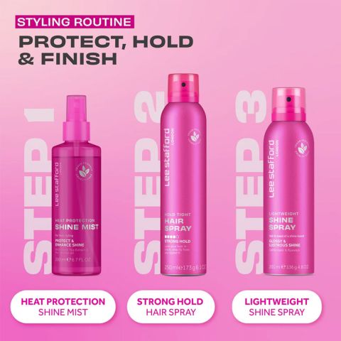 Lee Stafford - Hold Tight Spray - Hairspray for Firm Fixation - 250 ml