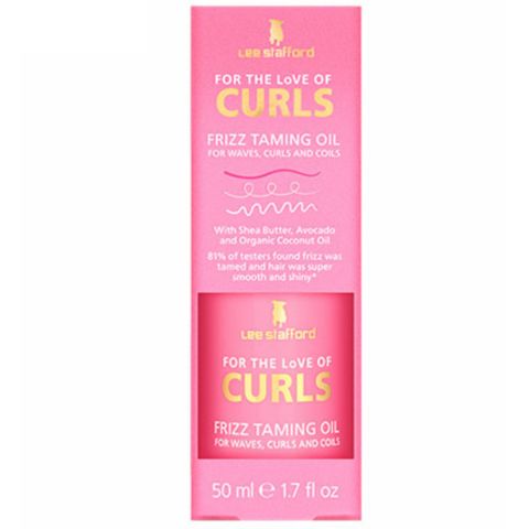 Lee Stafford - For The Love Of Curls - Frizz Taming Oil - Vegan Hair Oil Against Lint - 50 ml