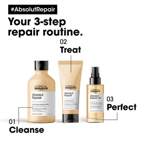 L'Oréal Professionnel - Absolut Repair Shampoo + Conditioner Kit