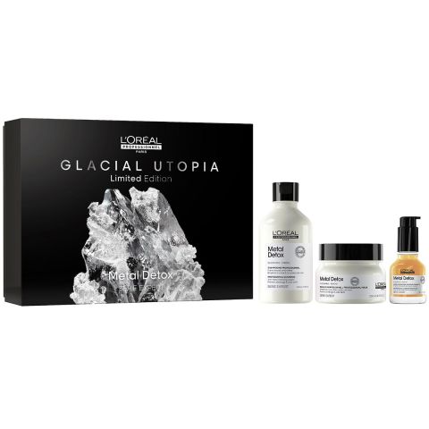 L'Oréal Professionnel - Metal Detox Giftbox Trio damaged & fragile hair, colored or natural