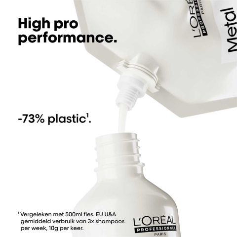 L'Oréal Professionnel - Metal Detox Shampoo 300 ml + Refill Shampoo 500 ml - Set